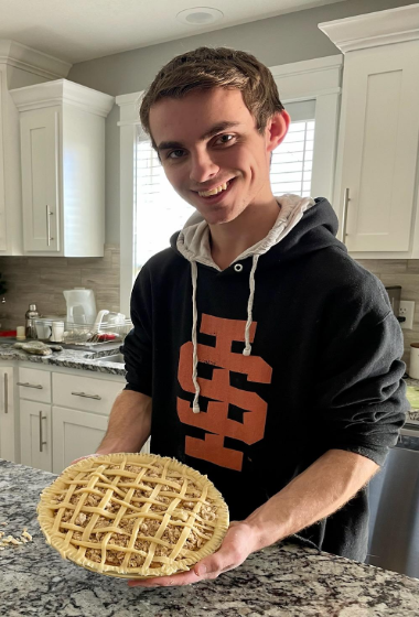 Me and an apple pie